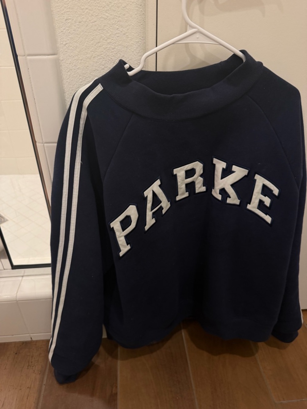 Parke Sports Strip Mockneck- Shadow L/XL